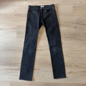 Buck Mason Made In America Jeans Slim Fit Men's 28x34 Black
